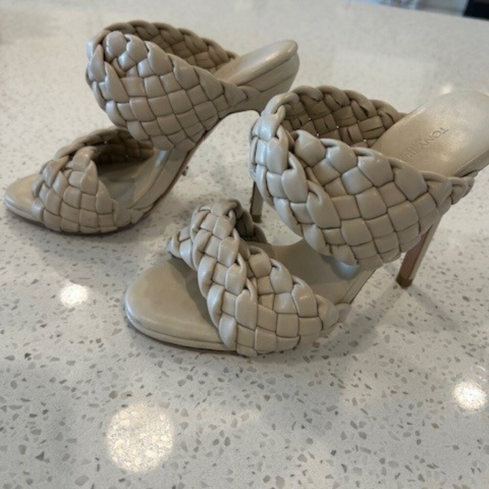 Tony Bianco Braided Heels, 5.5
